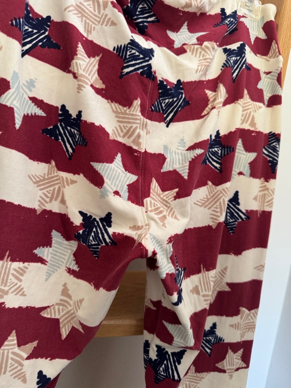 EUC LuLaRoe TC Tall & Curvy Womens Stars & Stripes Patriotic Leggings Buttery - Picture 9 of 9